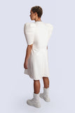 A-Line Dress Wide Sleeves