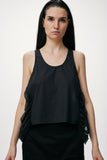 Wide Top Draped Detail