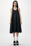 Wide Shirred Dress
