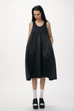Wide Shirred Dress