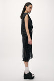 Shirred Net Skirt